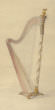 Etude pro harfu Érard, N° inventáře D.2009.1.1631, Fonds Gaveau-Erard-Pleyel, vloženo do Groupe AXA au Musée du Palais Lascaris, Nice